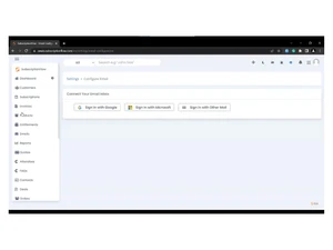 subscriptionflow settings