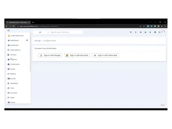 subscriptionflow settings