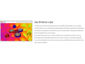 Verge3D-Take 3D web for spin