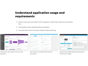 Dynatrace Cloud Migration Understand application usage