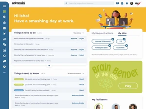 Adrenalin HRMS Dashboard