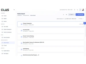 CLAS-notice board