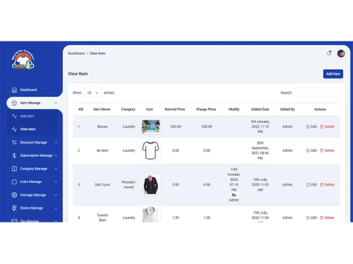 sunshine item manage