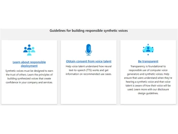 microsoft azure text to speech guidelines