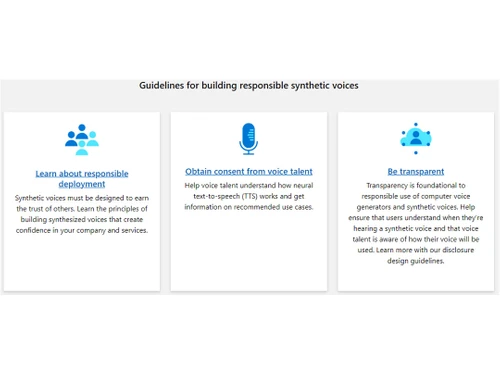 microsoft azure text to speech guidelines