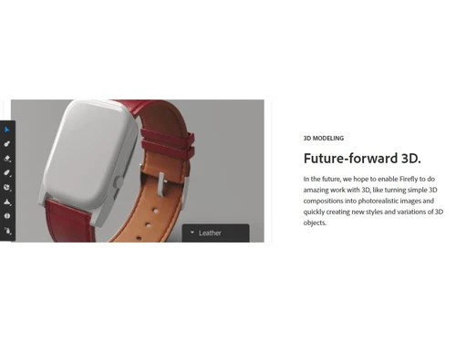 Adobe Firefly Modelling