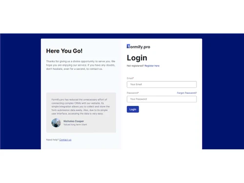 formifypro login