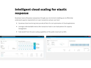 Dynatrace Cloud Monitoring Monitors virtualized environments