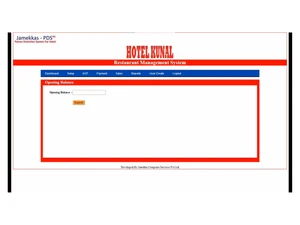 jamekka restaurant management inventory management