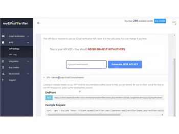 myemailverifier-intergration