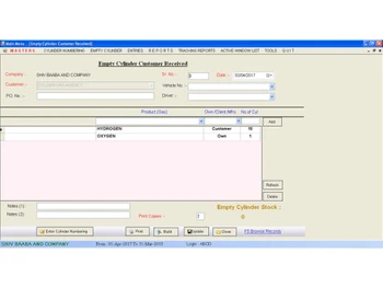 cylinder tracking software-received