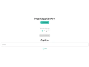 ImagetoCaption-Tool