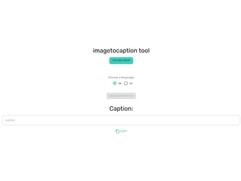ImagetoCaption-Tool