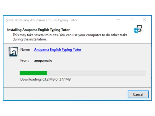 anupama typing tutor