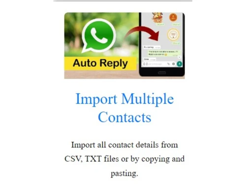 Import Multiple Contacts