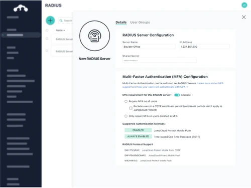 JumpCloud SSO Risk Based