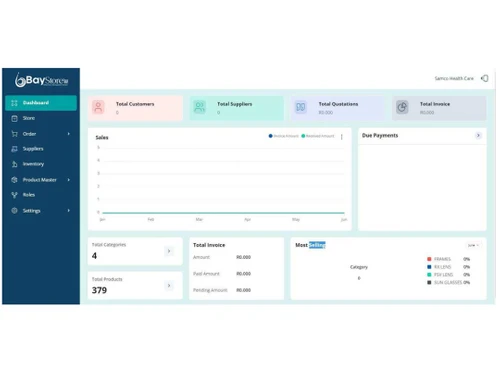 baystore dashboard