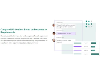 Olive LMS-Compare LMS vendors
