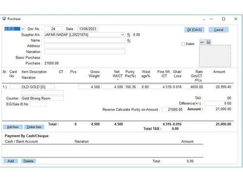 JewellPlus purchases