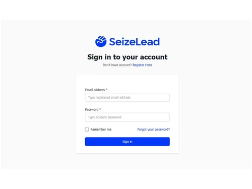 seizelead login