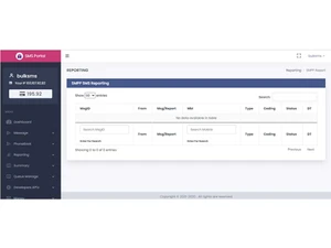 Bulksms reporting