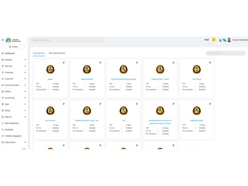 caclouddesk core services