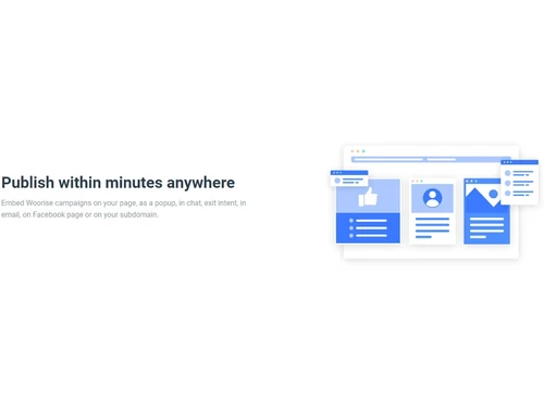 woorise publish from anywhere