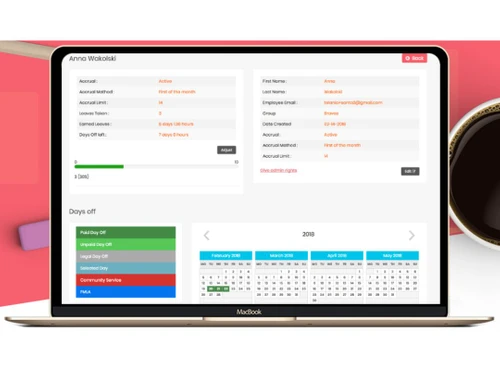 CaptureLeave Calendar