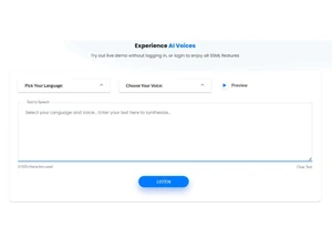 Experience AI Voices