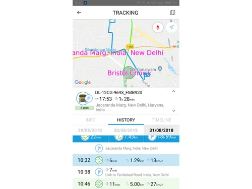 iloggix tracking history