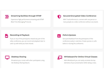 TrueConference features