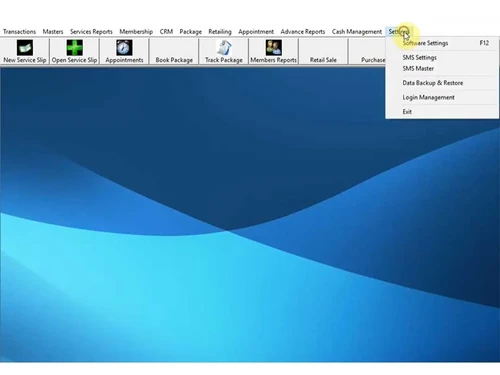 salonsoft salesreport