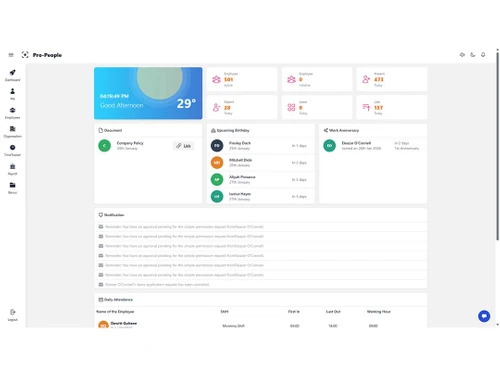 pro-people dashboard