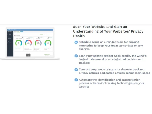 CookiePro Scan your website