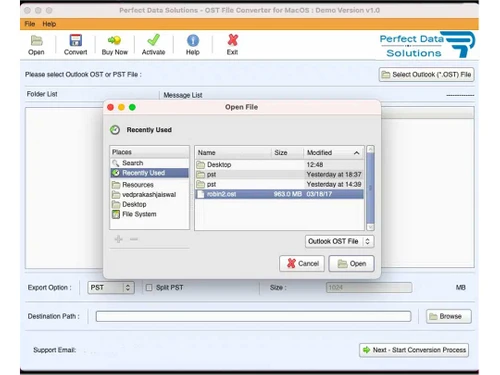 Perfect ost converter