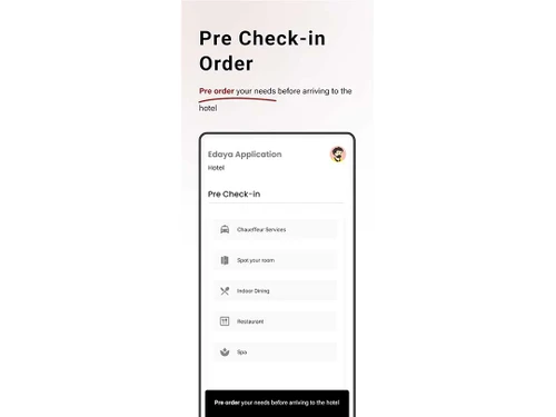 edaya pre checkin