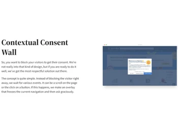 Axeptio-Contextual consent wall