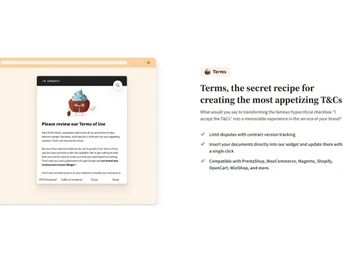 Axeptio-Create appetizing T&Cs