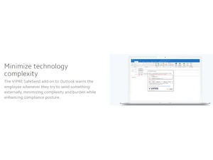 VIPRE SafeSend-Minimize technology complexity