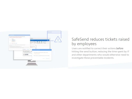 VIPRE SafeSend-Reduces raised tickets