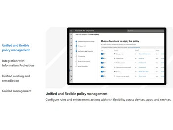 Microsoft 365 E5 Compliance-Unified & flexible policy