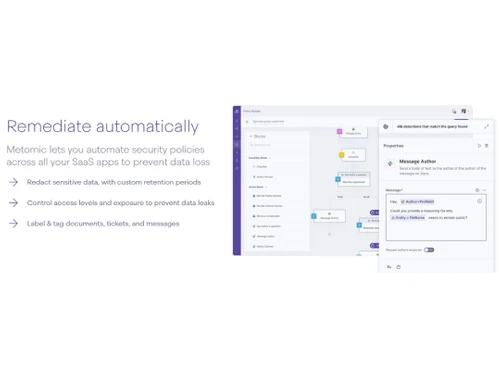 Metomic-Remediate automatically