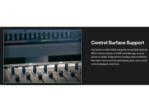 Luna Control Surface