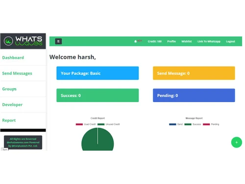 whatswaves dashboard