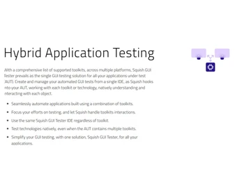 Squish-Hybrid application testing