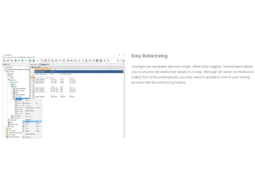 TestArchitect-Easy refractoring