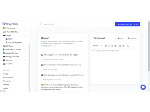 GravityWrite Blog Writing