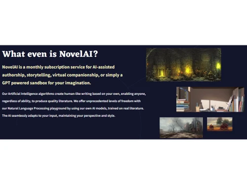 NovelAI Storytelling