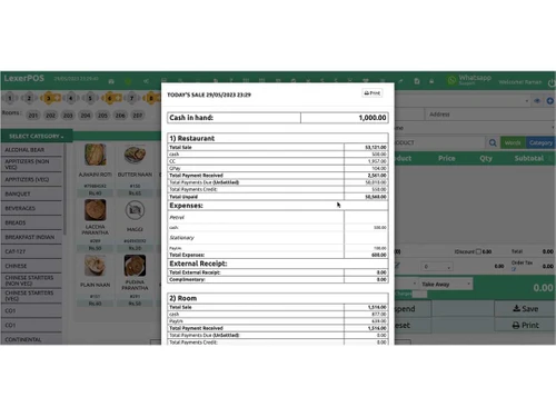 lexerpos cash