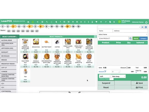 lexerpos menu